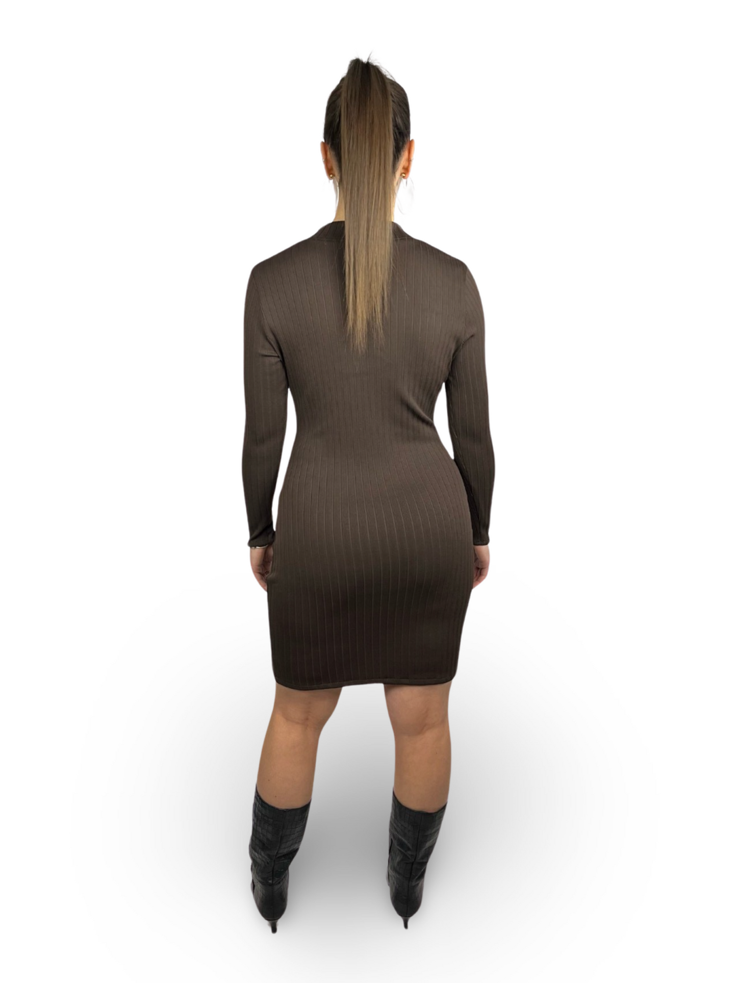 V bandage dress