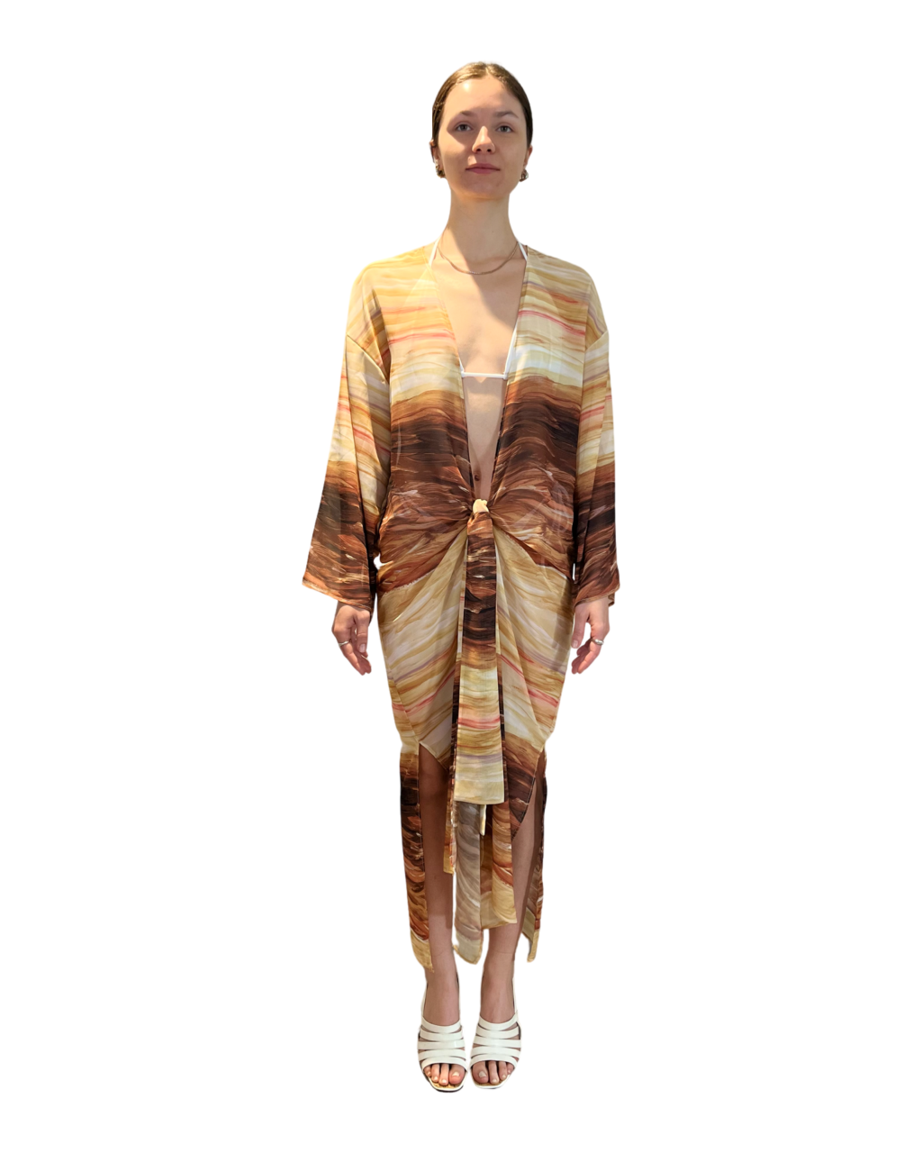 sunset kimono